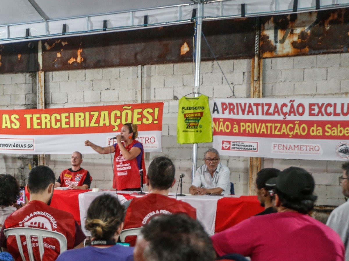 Camila Lisboa, presidenta do Sindicato dos Metroviários – “A população apoia a greve do Metrô”. Ouça agora no Roda e&nbsp;Passe