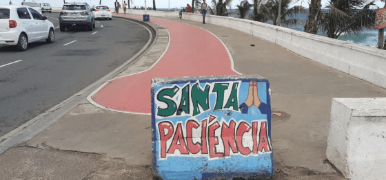 Foto Ciclovia do Rio Vermelho - Praia da Paciência por Alex Simões