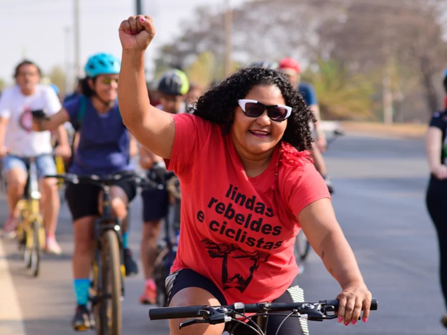 Cicloativista Ruth Costa